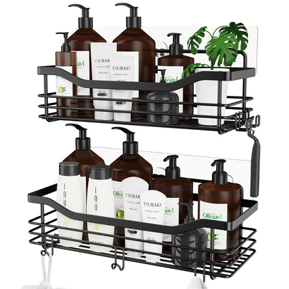 kit de Prateleira para Banheiro Sem broca - Suport waralis (COMPRE 1 LEVE 2)