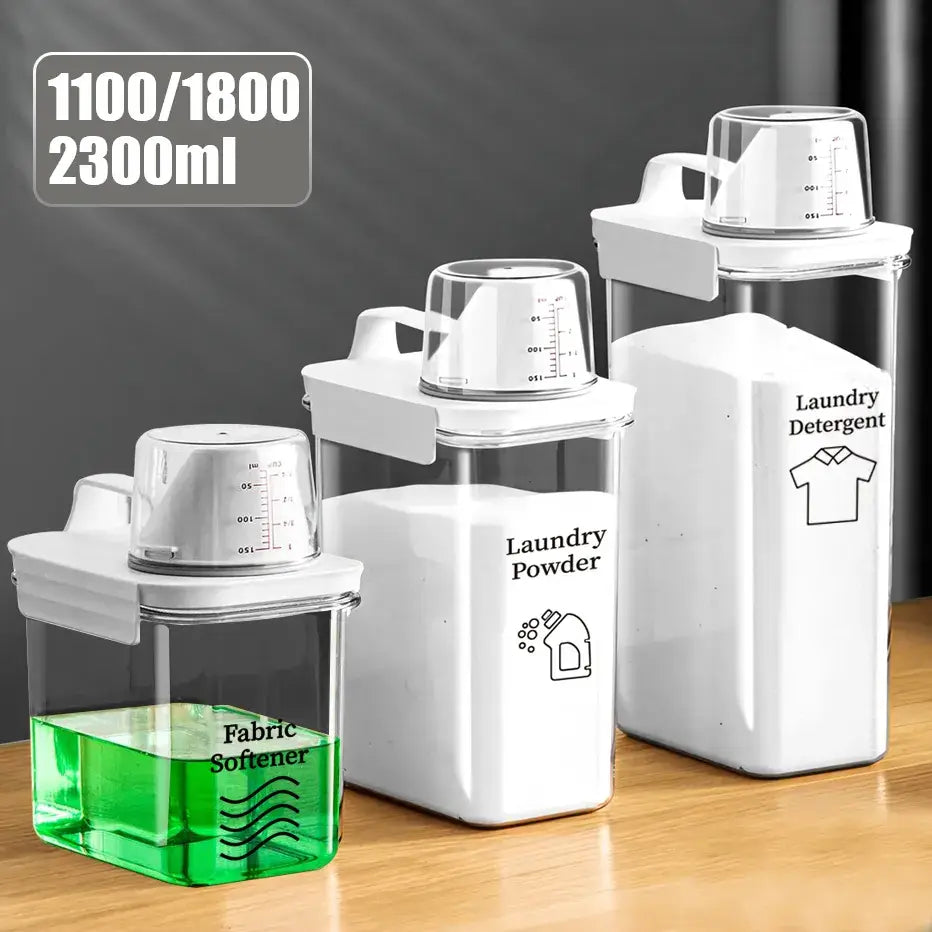 Kit de Recipientes para Produtos de Limpeza