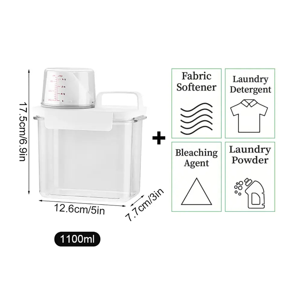 Kit de Recipientes para Produtos de Limpeza